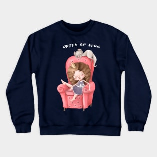 Queen of Naps Crewneck Sweatshirt